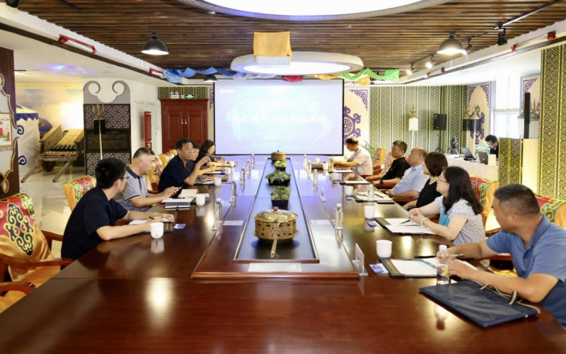 天津市文化和旅游局二级巡视员马庆余一行到星空体育体育官方网站集团调研服务
