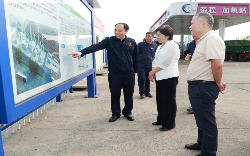 静海区政协副主席、党组成员于清一行到星空体育体育官方网站集团参观调研