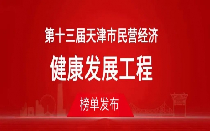 星空体育体育官方网站集团荣登天津市民营经济健康发展工程多个榜单