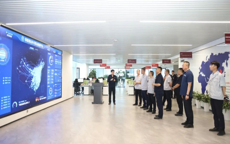迁安市九江煤炭储运有限公司总经理缪汝学一行到星空体育体育官方网站集团座谈交流