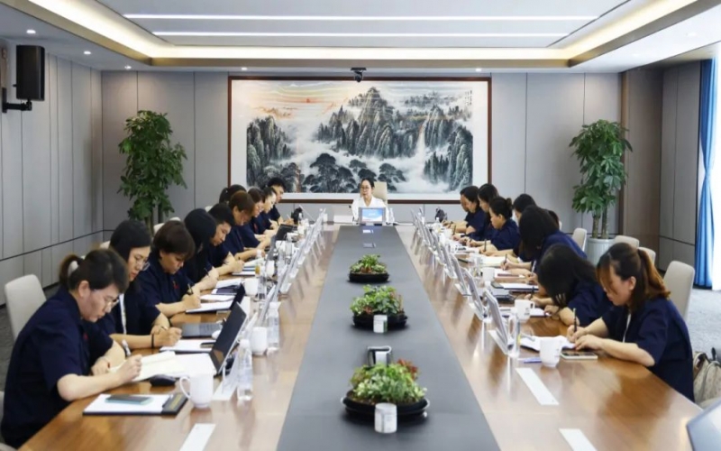 星空体育体育官方网站集团财务中心召开2023年上半年工作总结暨下半年工作部署会议
